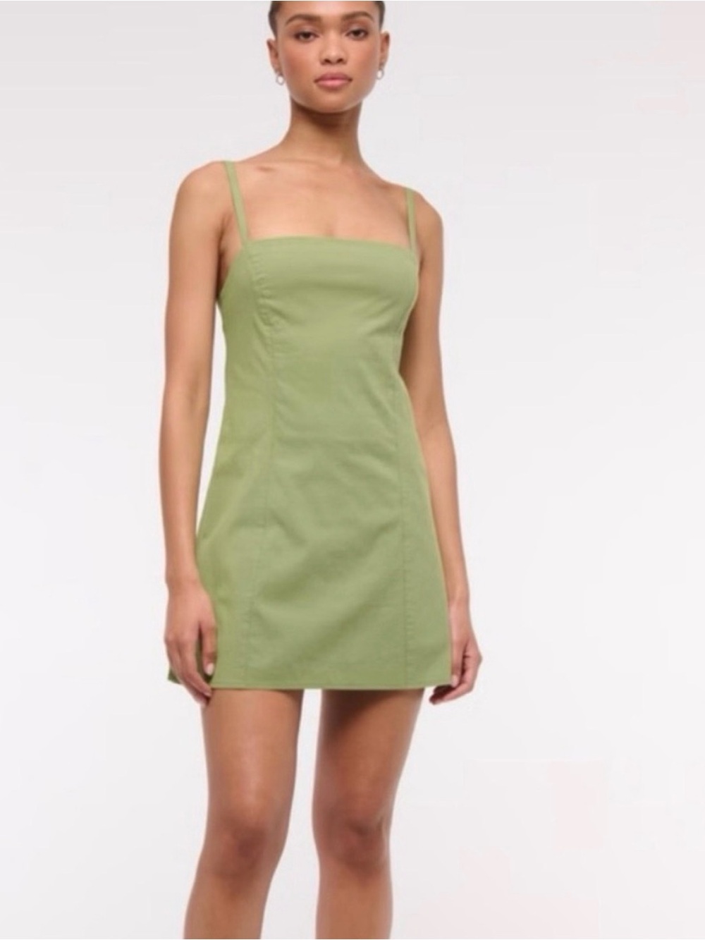 Abercrombie & Fitch
Bra-Free Everyday Skort Dress
 Olive Green